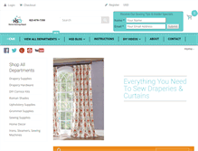 Tablet Screenshot of homesewingdepot.com